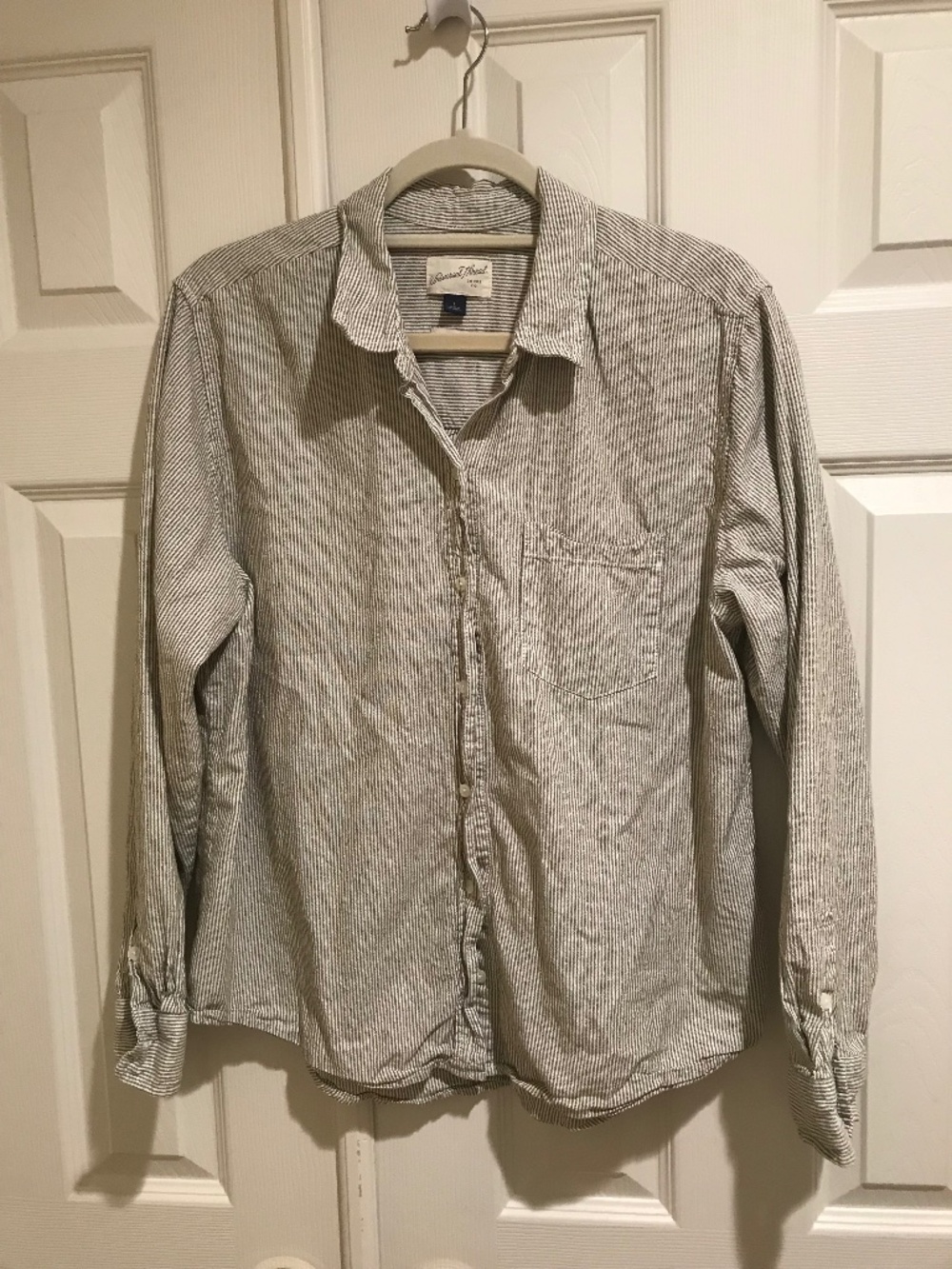 Striped buttondown shirt
